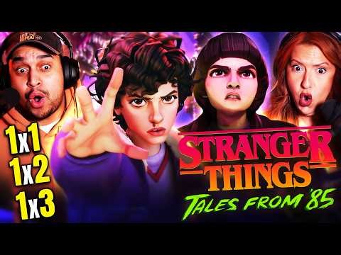 STRANGER THINGS: TALES FROM '85 EPISODES 1,2 & 3 REACTION! – THIS FEELS LIKE CLASSIC HAWKINS –REVIEW
