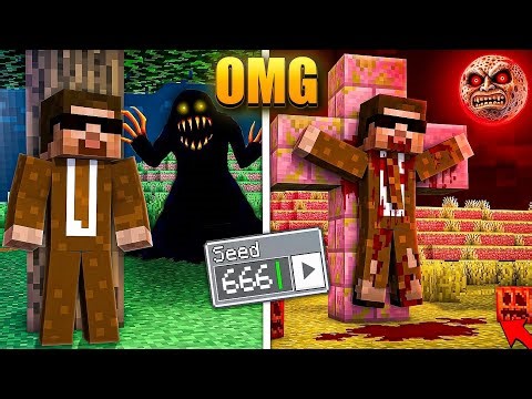 Testing scary Minecraft SEEDS That are Actually REAL!