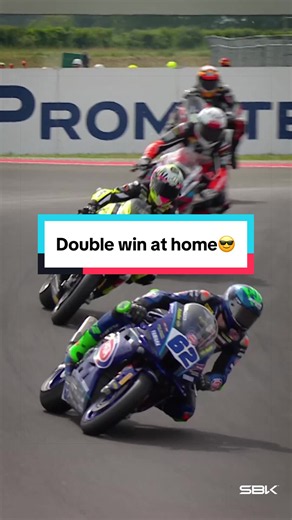 Double victory at home soil💥 Last year Stefano Manzi stormed to two consecutive wins in Cremona, extending his Championship lead🏆 #ItalianWorldSBK 🇮🇹 #WorldSBK #motorcycle #motorsport #sportsontiktok