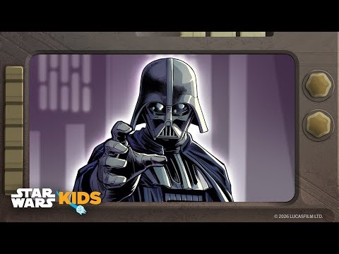 Feel the Dark Side with Darth Vader! | Star Wars: Icons of the Force 🪐🌠 | @StarWarsKids
