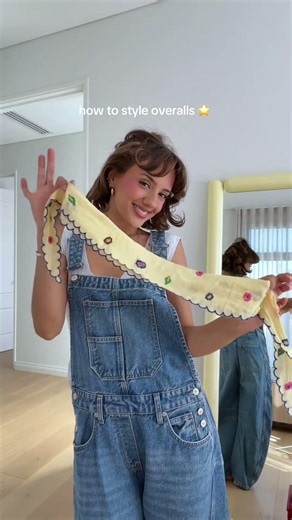 how to style overalls .