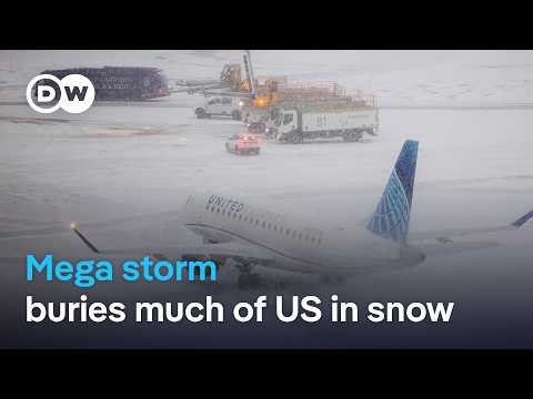 Powerful winter storm expected to batter the US for days | DW News