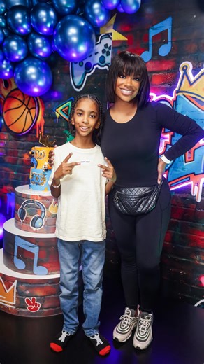 Happy birthday to my Ace!!!! 10yrs old! I can’t believe it! Where did the time go. I love you so much! Let’s make this next year epic @acetucker! | Kandi Burruss