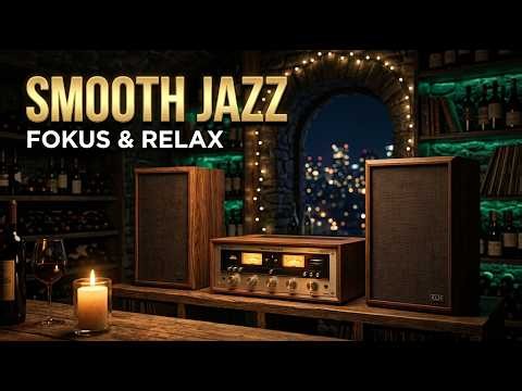 Smooth Jazz R&B: Late Night City Vibes | for Background Music While Working