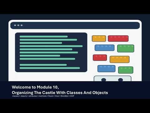 Python Module 10 Organizing The Castle With Classes And Objects