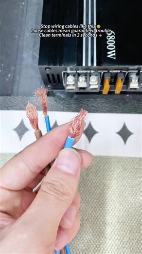 Stop putting messy bare wires into terminals 😅 This ferrule crimping kit makes wire ends cleaner, tighter, and way easier to connect. No solder. No tape. Just crimp and plug it in. #crimpingtool #tooltok #rvmods #tiktokshop