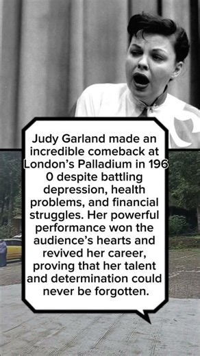 Judy Garland’s Incredible Comeback: She Refused to Give Up! 🎤❤️ #Shorts
