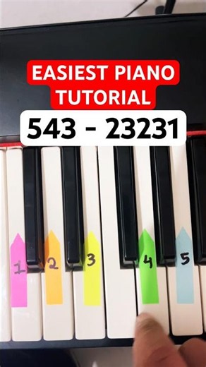 🔥 THE EASIEST PIANO TUTORIAL EVER! 😱🎹