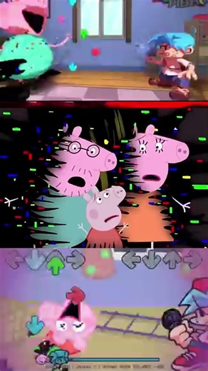 FNF vs Peppa Glitch Mod - FNF Mod #fnf #fnfanimation #pibby