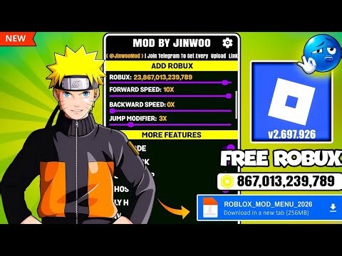 🔥 Roblox Mod Menu V2.702.642 Unlimited Robux | Roblox Mod Apk Unlimited Robux | Roblox Mod 2026