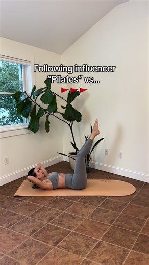 Do yourself a favor in 2026 and start taking Pilates with an actual Pilates instructor online - the difference you’ll see and feel is 🤯