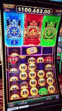 Super RARE Golden Ticket Quadruple Pop Bonus! #slots #lasvegas #casino