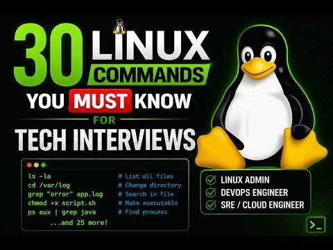 Linux Commands Every Developer Needs to Survive Interviews