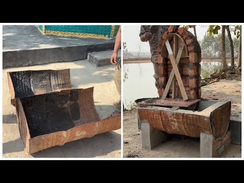 Genius Upcycling Idea with Bricks and Cement | Amazing Transformation!