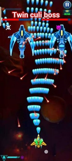 Galaxy attack alien shooter Game Boss no.8 ☠️Twin culi👿 #viralvideo#