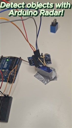 I built a real radar with Arduino