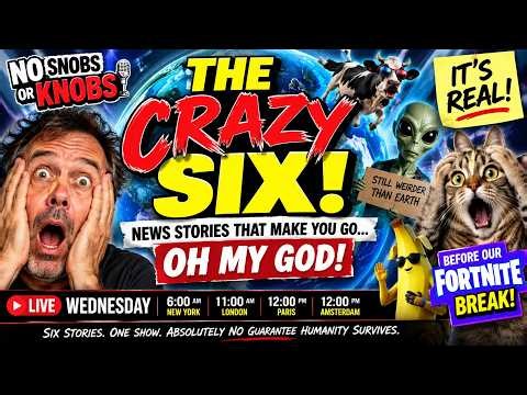 The CRAZIEST Six News Stories of the Week — You Can’t Make This Stuff Up! 🤯 | No Snobs or Knobs 📱