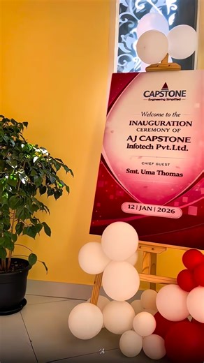 🎉🚀 A big, warm welcome to Capstone Engineering Solutions at KUBZ Kakkanad! Their new Kochi corporate office was inaugurated by MLA Smt. Uma Thomas. 🪔✂️ A globally recognised engineering powerhouse now begins an exciting new chapter from Kochi! 🌍⚙️ Here’s to innovation, growth, and many milestones ahead. Welcome to Kochi! Welcome to KUBZ! 🙌 #CapstoneEngineering #KUBZKakkanad #KUBZKochi #OfficeInauguration #PrivateOffice GlobalPresence KochiBusiness | KUBZ