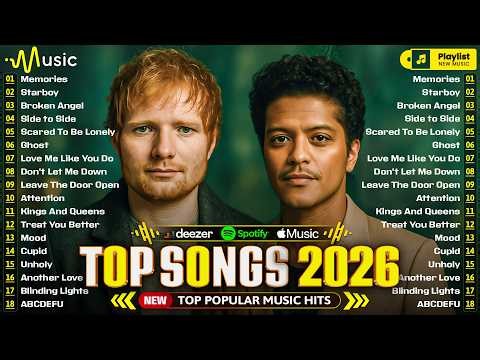 Billboard Top 50 This Week 🍊 Selena Gomez, The Weeknd, Justin Bieber, Bruno Mars, Ed Sheeran, Adele