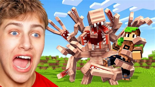 Alien invasions in Minecraft survival