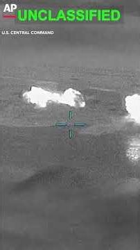 US Central Command releases video of strikes on Iran in second day of attacks