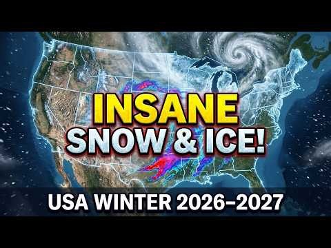 The Snow Forecast This Winter Is INSANE! ❄️ USA Winter Forecast 2026–2027
