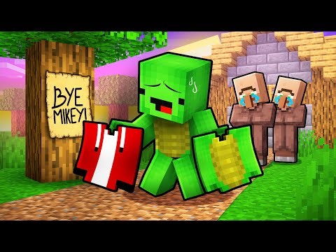 JJ and Mikey are LEFT FOREVER in Minecraft! (Maizen)