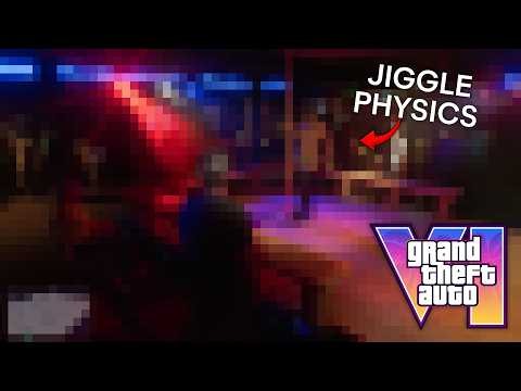 THE NEW GTA 6 GAMEPLAY CLIPS SHOW US STRIP CLUB JIGGLE PHYSICS, LUCIA TEASER & MORE!