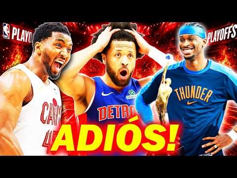 PISTONS ELIMINADO! CAVS vs KNICKS! SHAI GANA EL MVP