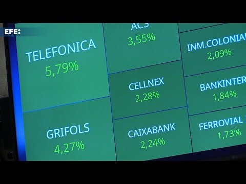 El IBEX 35 suma el 0,87 y recupera los 17.800 puntos impulsado por Telefónica
