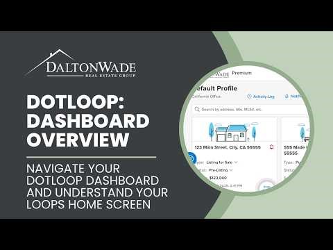 Dotloop | Dashboard Overview