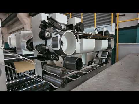 Automatic Sheet Feeding Paper Bag Making Machine with Top Folding and Top&Bottom Reinforced Card