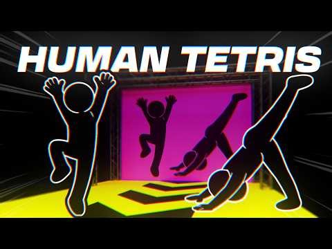 HUMAN TETRIS | Immersive Interactive Warm Up #2 | 2 Player