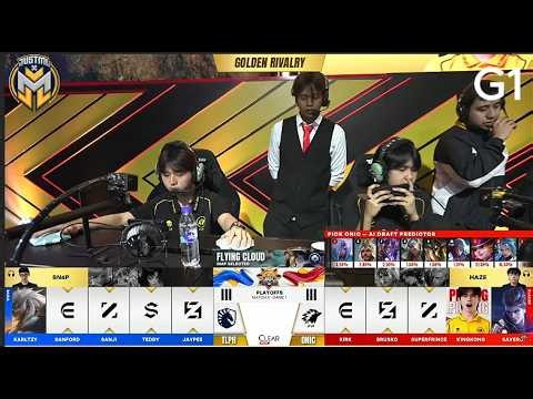 TLPH vs ONIC PH - GAME 1 | Playoffs Day 3 | MPL Philippines Season 17