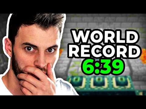 The NEW Minecraft Speedrun World Record is Insane…