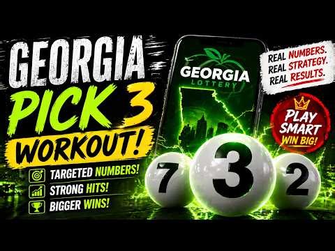 Georgia Cash 3 Workout (NEW) You Need To See Before You Play