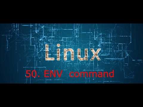 50. ENV command in Linux | environment variables in Linux | linux crash course #linux #programming