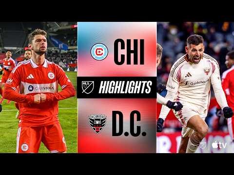 Chicago Fire FC vs. D.C. United | Full Match Highlights | LATE PK DRAMA!