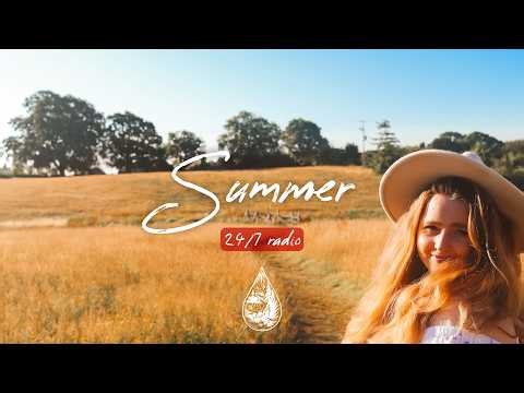 Summer 24/7 Radio ☀️ happy indie/pop/folk music for work and relax • alexrainbirdRadio