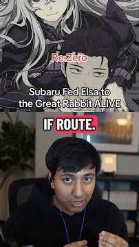 Natsuki Subaru Fed Elsa to the Great Rabbit ALIVE… Re:Zero Greed IF Route #rezero #anime #isekai