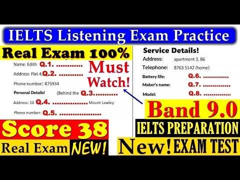 IELTS Listening Practice Test 2026 | New Real IELTS Exam With Answers | 31 Jul 2026