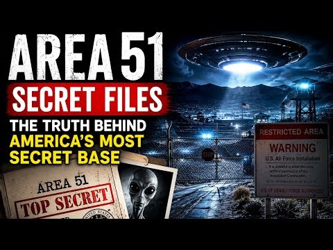 Area 51 Secret Files: The Truth Behind America’s Most Secret Base”