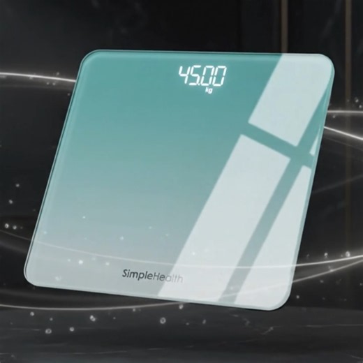 Simple Health เครื่องชั่งน้ำหนัก เครื่องชั่งน้ำหนักอัตโนมัติ Digital weight scale ใช้งานง่าย แม่นยำ รับประกัน 1 ปี | Lazada Thailand