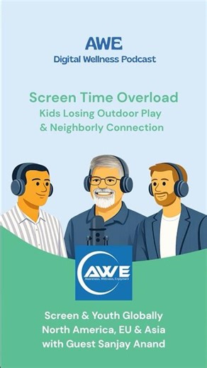 Teens: 7-9 Hours of Screen Time Daily. Infants: Already Over 1 Hour. #shorts