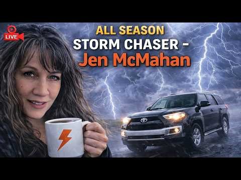 Storm Chasing with Jen- Kansas 4/23/2026 #kswx #severeweather