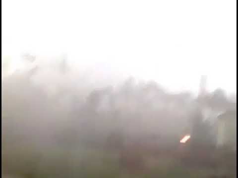 Tornado Strike in Poland: Extreme Close-Up Footage