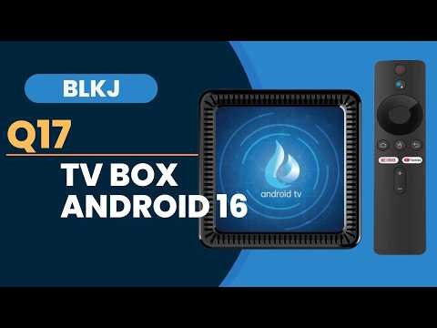 TV Box Android 16 Q17 – 8K Smart Media Player