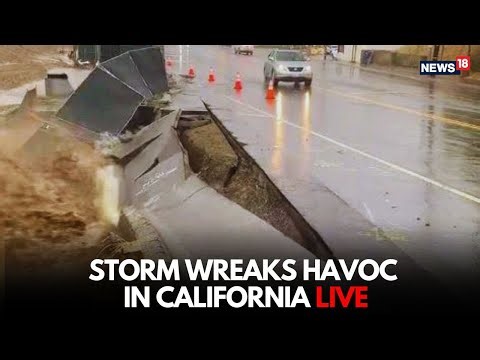Storm Wreaks Havoc in California on Christmas Eve | Flash Floods, Blizzards, Tornadoes | U.S | N18G