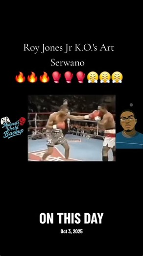 CLASSIC ROY JONES JR KO #royjonesjr #knockout #highlights #boxing #midwestsworldbackup
