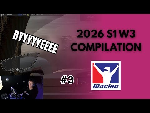 iRacing Season 1 Week 3 2026 #3 – Crash Compilation | Wrecks, Saves & Incidents